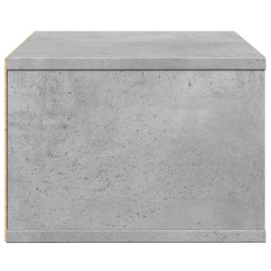 Supporto Stampante Grigio Cemento 40x32x22,5 Legno Multistrato