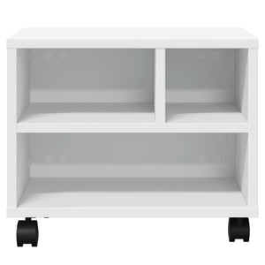 Supporto per stampante da tavolo per ufficio con ruote 41 x 32 x 345 cm bianco 02_0044741