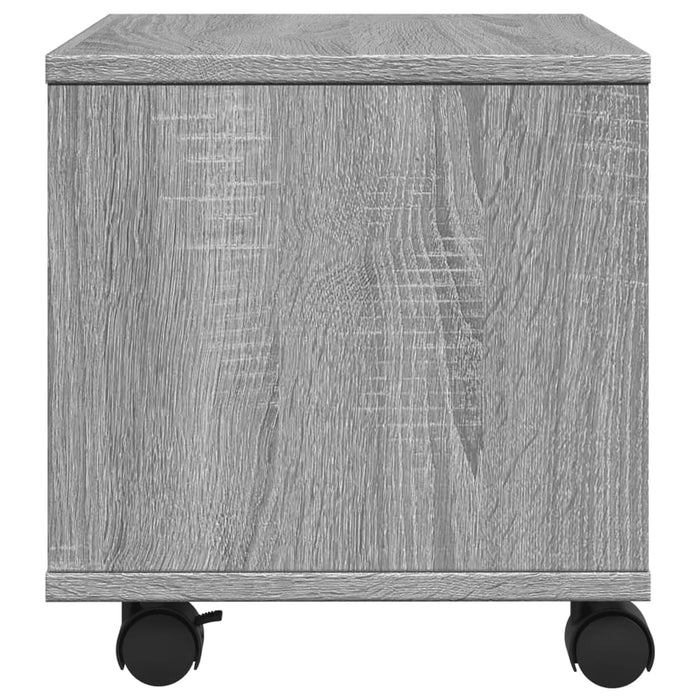 Supporto per Stampante con Ruote Grigio Sonoma 41x32x34,5 cm 840616