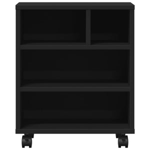 Supporto per stampante da tavolo per ufficio con ruote 41 x 32 x 48 cm nero 02_0044750