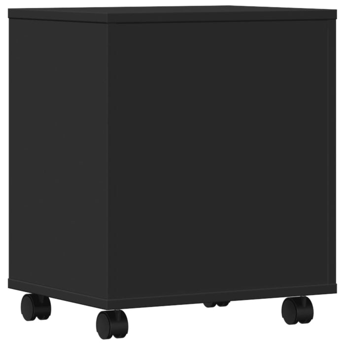 Supporto per stampante da tavolo per ufficio con ruote 41 x 32 x 48 cm nero 02_0044750