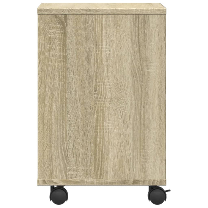 Supporto per stampante tavolo da ufficio con ruote Sonoma 41 x 32 x 48 cm marrone 02_0044768