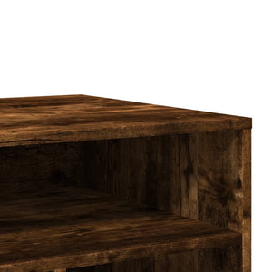 vidaXL Supporto per Stampante con Ruote Rovere Fumo 60x50x67 cm