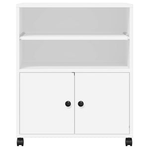 Supporto per Stampante con Ruote Bianco 60x48x74 cm 840632