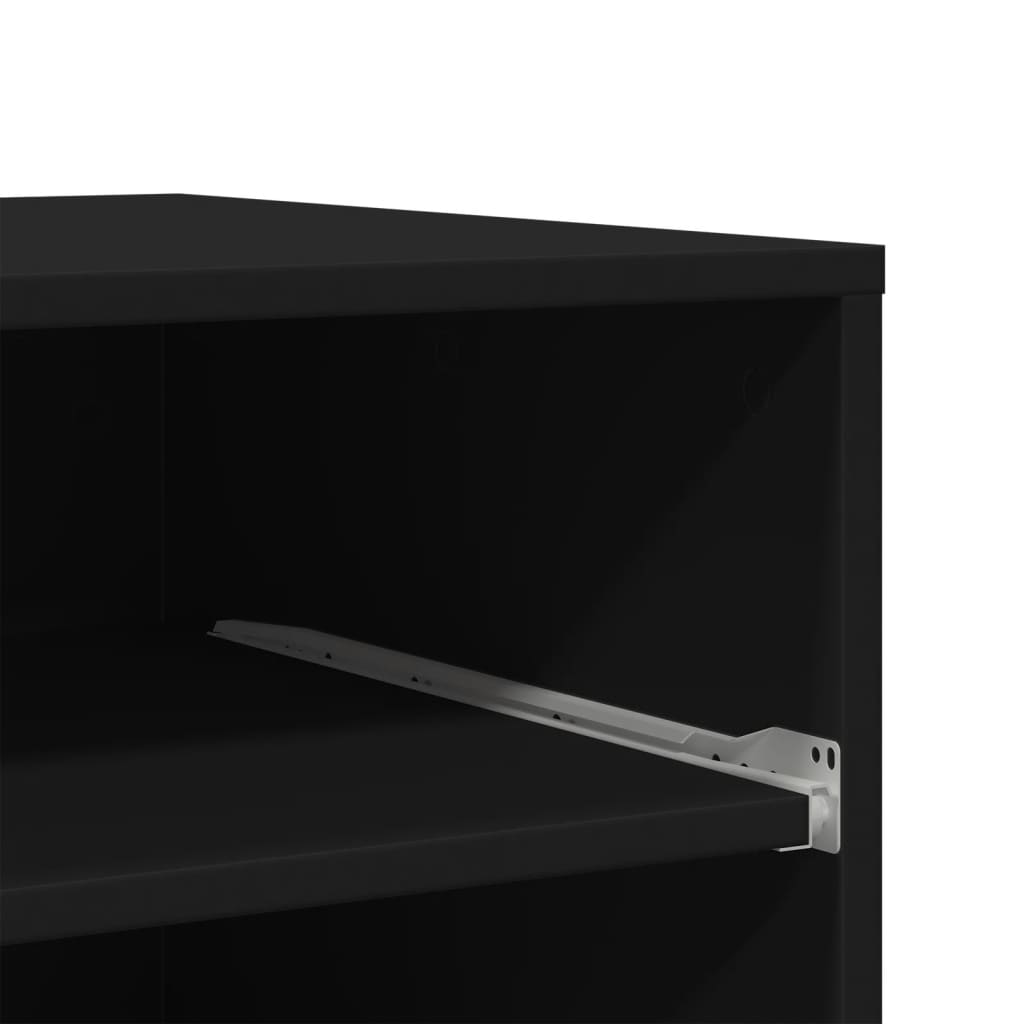 Supporto per Stampante con Ruote Nero 60x48x74 cm 840633