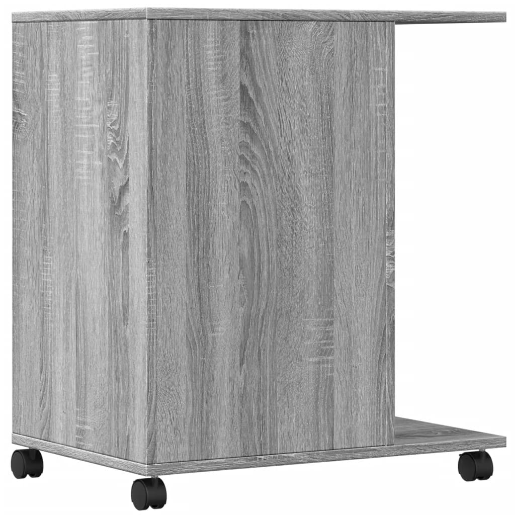 Supporto per Stampante con Ruote Grigio Sonoma 60x40x68,5 cm 840644