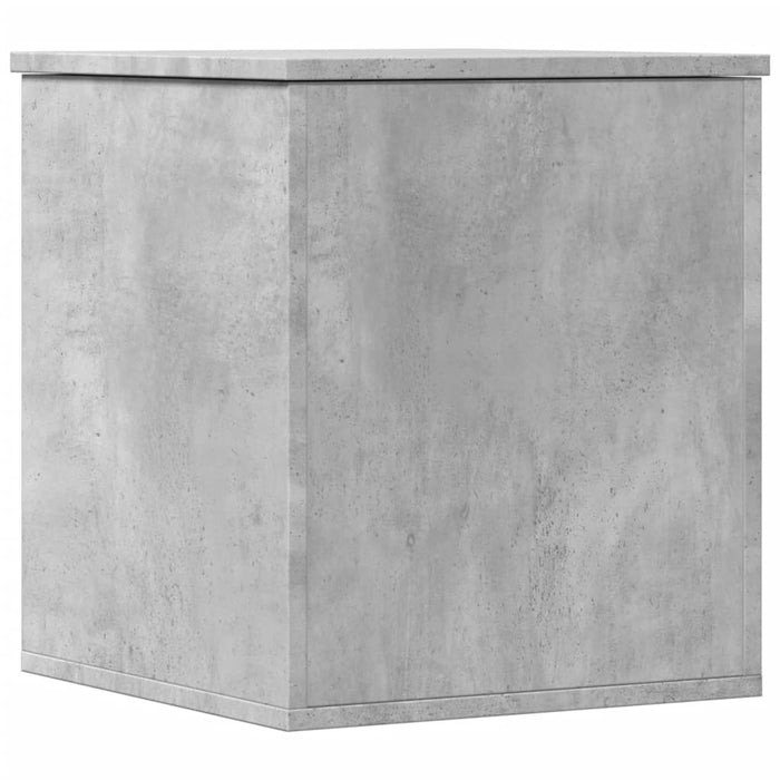 Contenitore Grigio Cemento 40x42x46 cm in Legno Multistrato