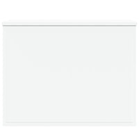 Contenitore Portaoggetti Bianco 60x42x46 cm Legno Multistrato