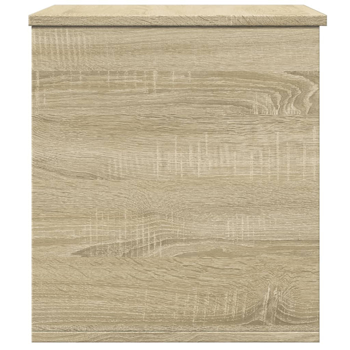 vidaXL Contenitore Rovere Sonoma 70x40x38 cm Legno Multistrato