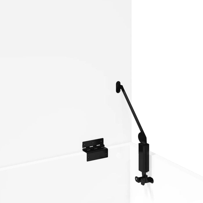 Contenitore Portaoggetti Bianco 100x42x46 cm Legno Multistrato