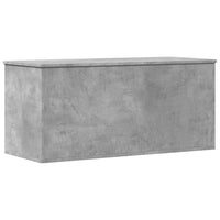 Contenitore Grigio Cemento 100x42x46 cm in Legno Multistrato 840663