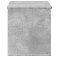 Contenitore Grigio Cemento 100x42x46 cm in Legno Multistrato 840663