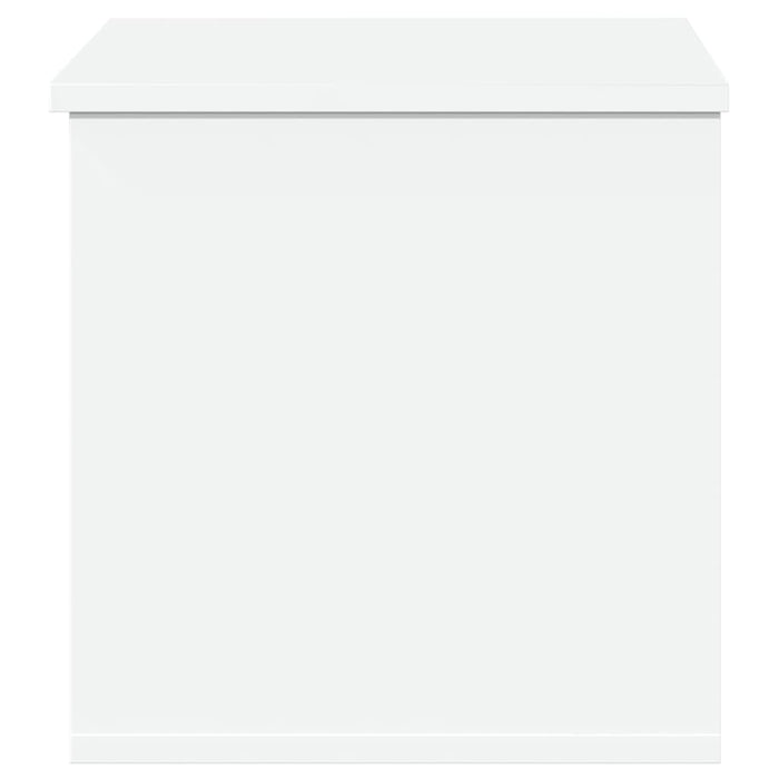 vidaXL Contenitore Portaoggetti Bianco 60x35x35 cm in Truciolato