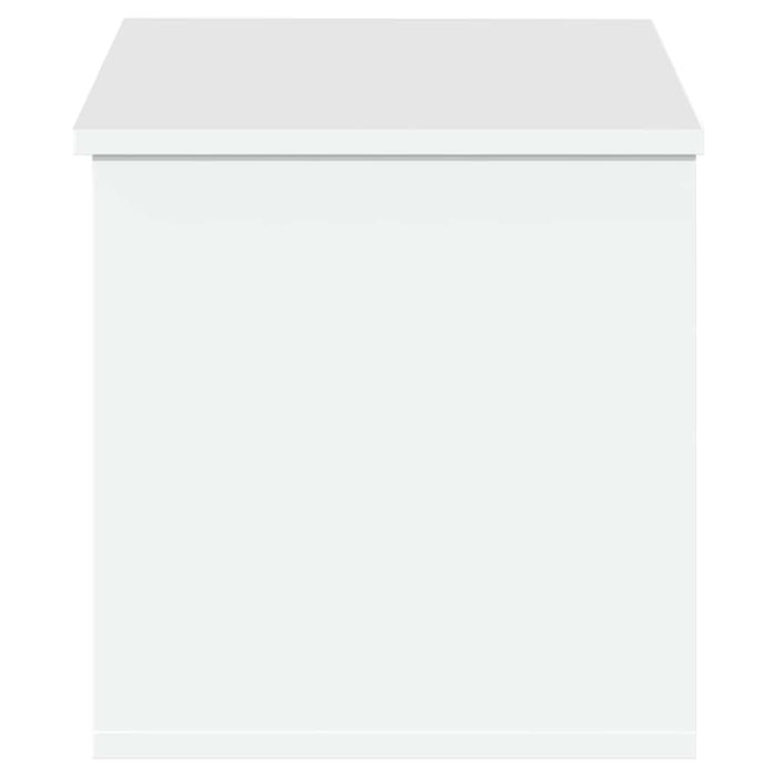 vidaXL Contenitore Portaoggetti Bianco 90x35x35 cm in Truciolato