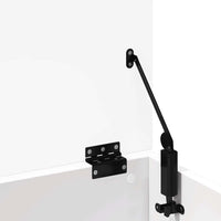 vidaXL Contenitore Portaoggetti Bianco 102x35x35 cm in Truciolato