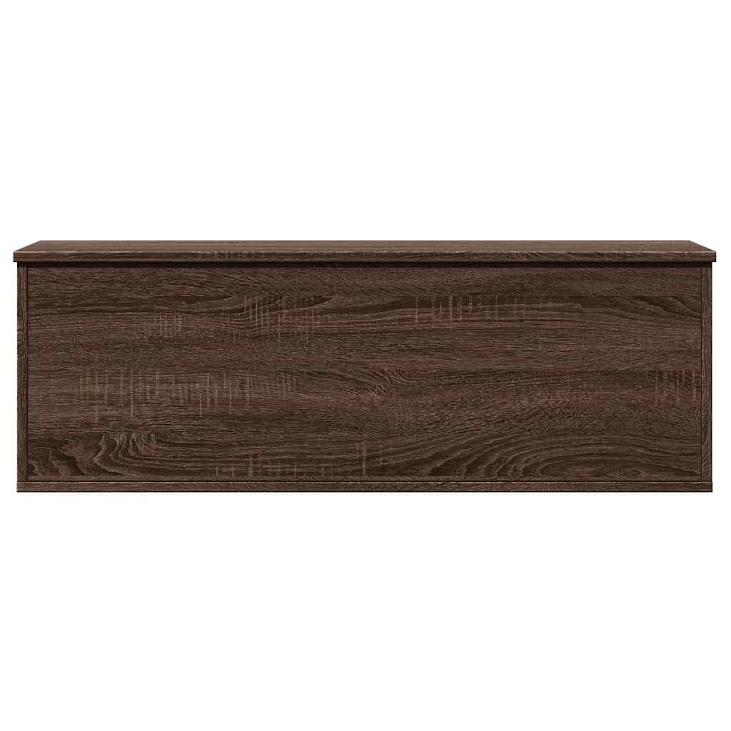 Contenitore Portaoggetti Rovere Marrone 102x35x35 cm Truciolato 840694