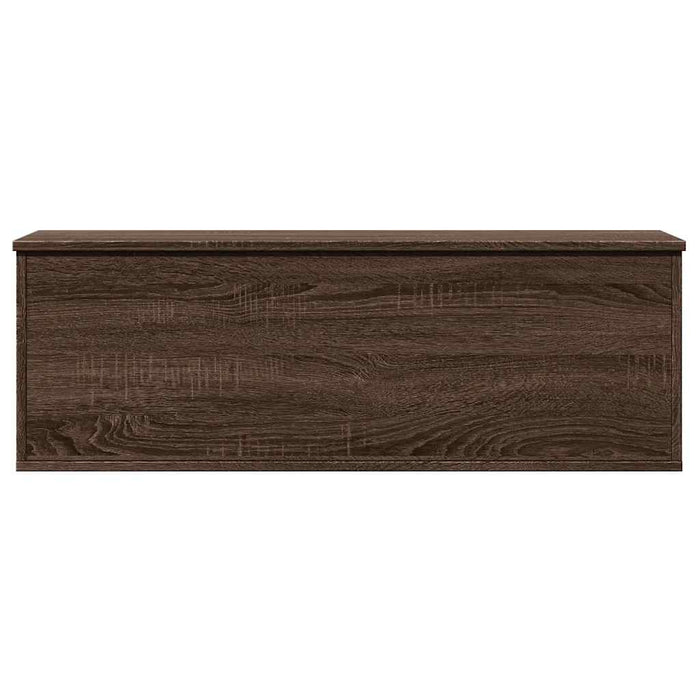 Contenitore Portaoggetti Rovere Marrone 102x35x35 cm Truciolato 840694