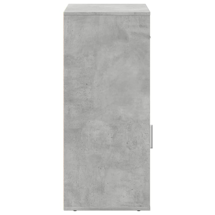 Armadietto Grigio Cemento 56,5x39x90 cm in Legno Multistrato 840712