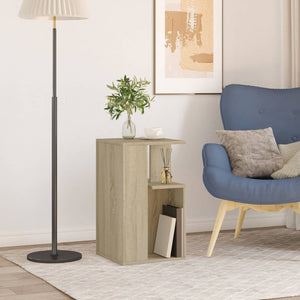Tavolino da Salotto Rovere Sonoma 35x35x60 cm Legno Multistrato 840739
