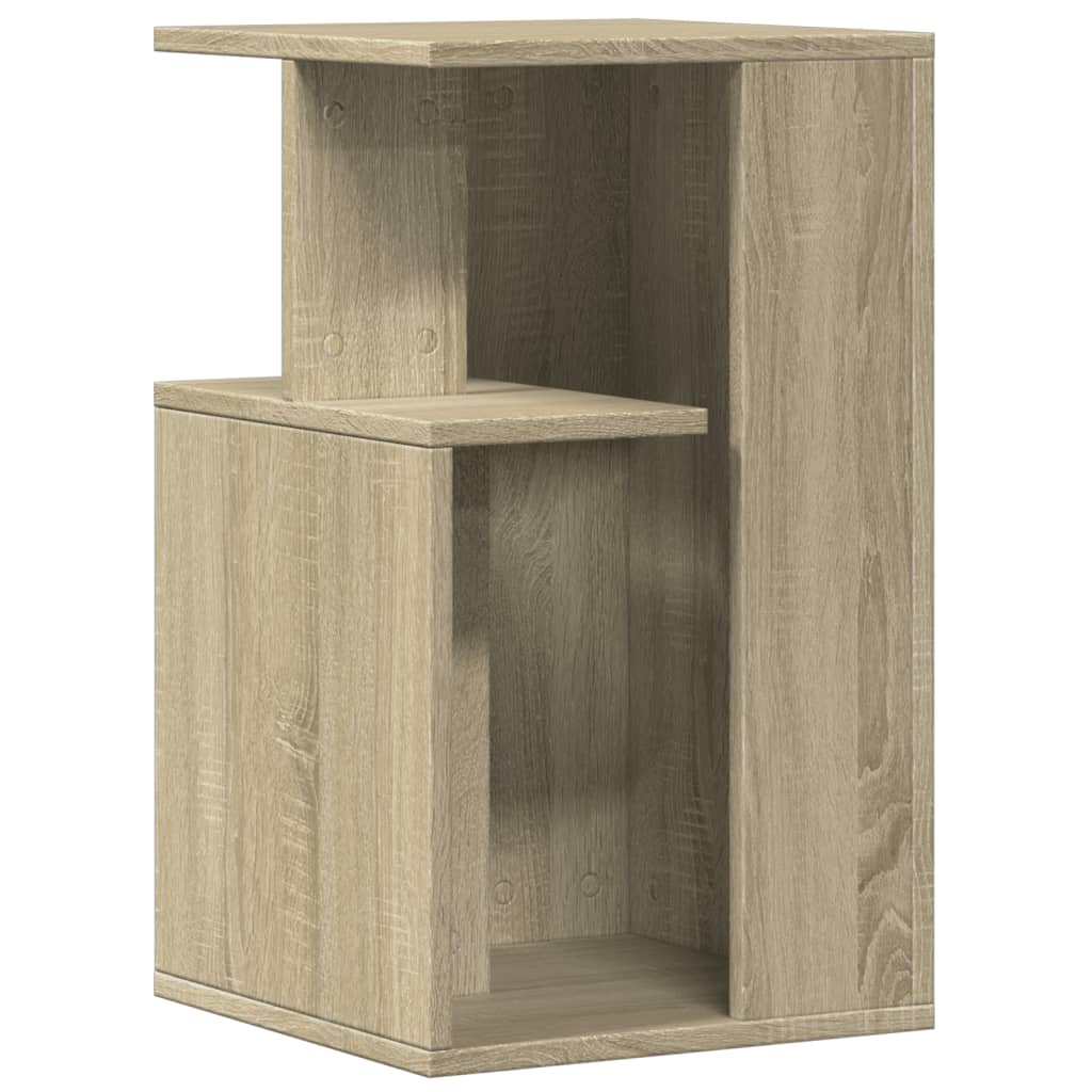 Tavolino da Salotto Rovere Sonoma 35x35x60 cm Legno Multistrato 840739