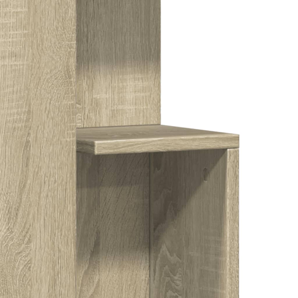 Tavolino da Salotto Rovere Sonoma 35x35x60 cm Legno Multistrato 840739