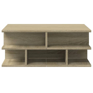 Tavolino da Salotto-Tavolino da soggiorno-Tavolo Rovere Sonoma 70x70x29 cm Legno Multistrato