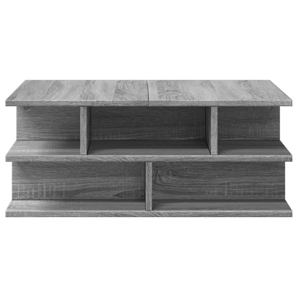 Tavolino da Salotto Grigio Sonoma 70x70x29 cm Legno Multistrato 840749