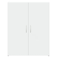 Schedario Bianco 60x32x77,5 cm in Legno Multistrato 840765