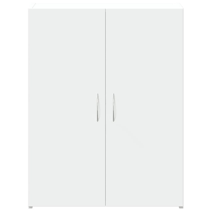 Schedario Bianco 60x32x77,5 cm in Legno Multistrato 840765
