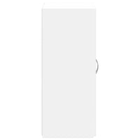 Schedario Bianco 60x32x77,5 cm in Legno Multistrato 840765