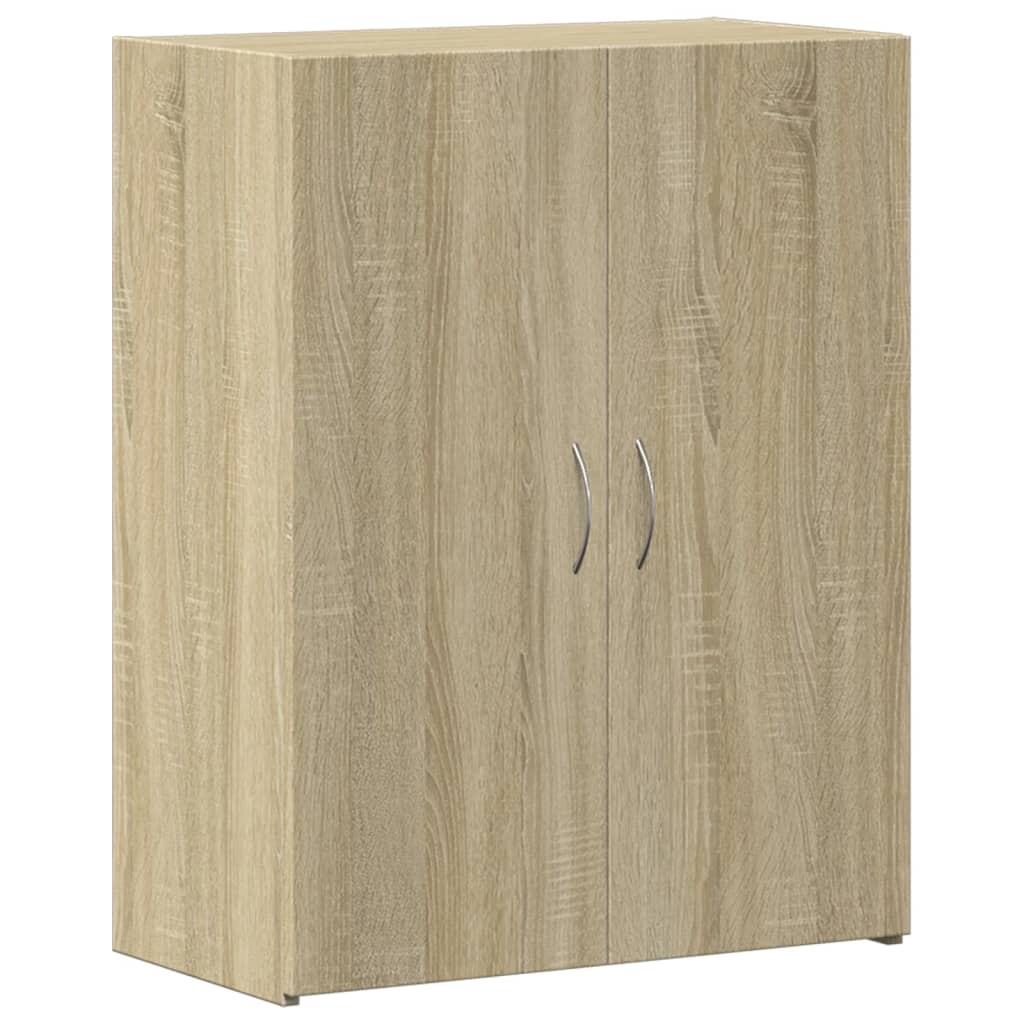 Schedario Rovere Sonoma 60x32x77,5 cm in Legno Multistrato