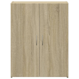 Schedario Rovere Sonoma 60x32x77,5 cm in Legno Multistrato