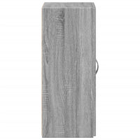 Schedario Grigio Sonoma 60x32x77,5 cm in Legno Multistrato