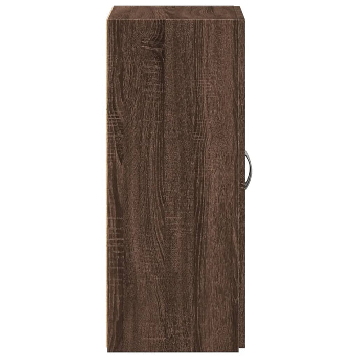 Schedario Rovere Marrone 60x32x77,5 cm in Legno Multistrato 840771