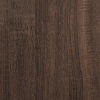 Schedario Rovere Marrone 60x32x77,5 cm in Legno Multistrato 840771
