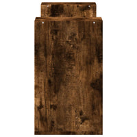 Mobili TV 2 pz Rovere Fumo 75x30x50 cm in Legno Multistrato 840790