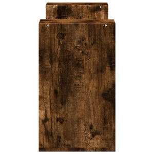 Mobili TV 2 pz Rovere Fumo 75x30x50 cm in Legno Multistrato 840790