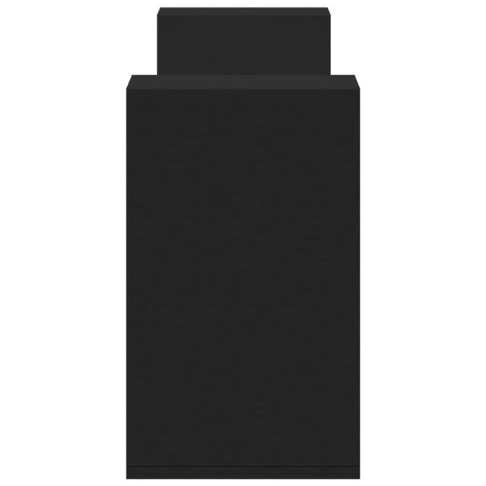 Mobili Porta TV 2 pz Neri 100x30x50 cm in Legno Multistrato 840794