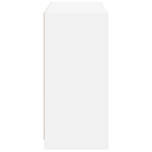 Armadio Bianco 77x48x102 cm in Legno Multistrato 840821