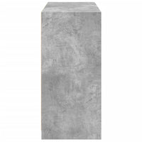 Armadio Grigio Cemento 77x48x102 cm in Legno Multistrato 840824