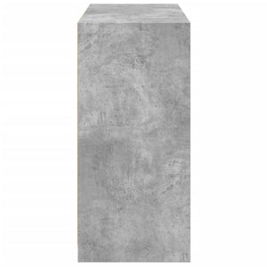 Armadio Grigio Cemento 77x48x102 cm in Legno Multistrato 840824