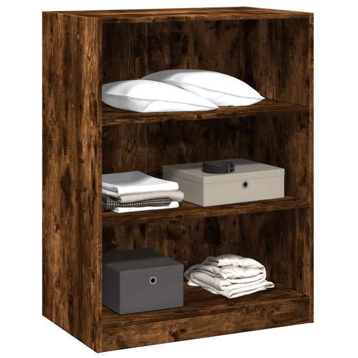 Armadio Rovere Fumo 77x48x102 cm in Legno Multistrato 840825
