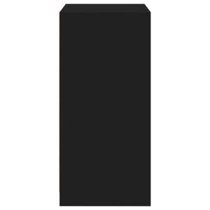 Armadio Nero 48x41x102 cm in Legno Multistrato 840829