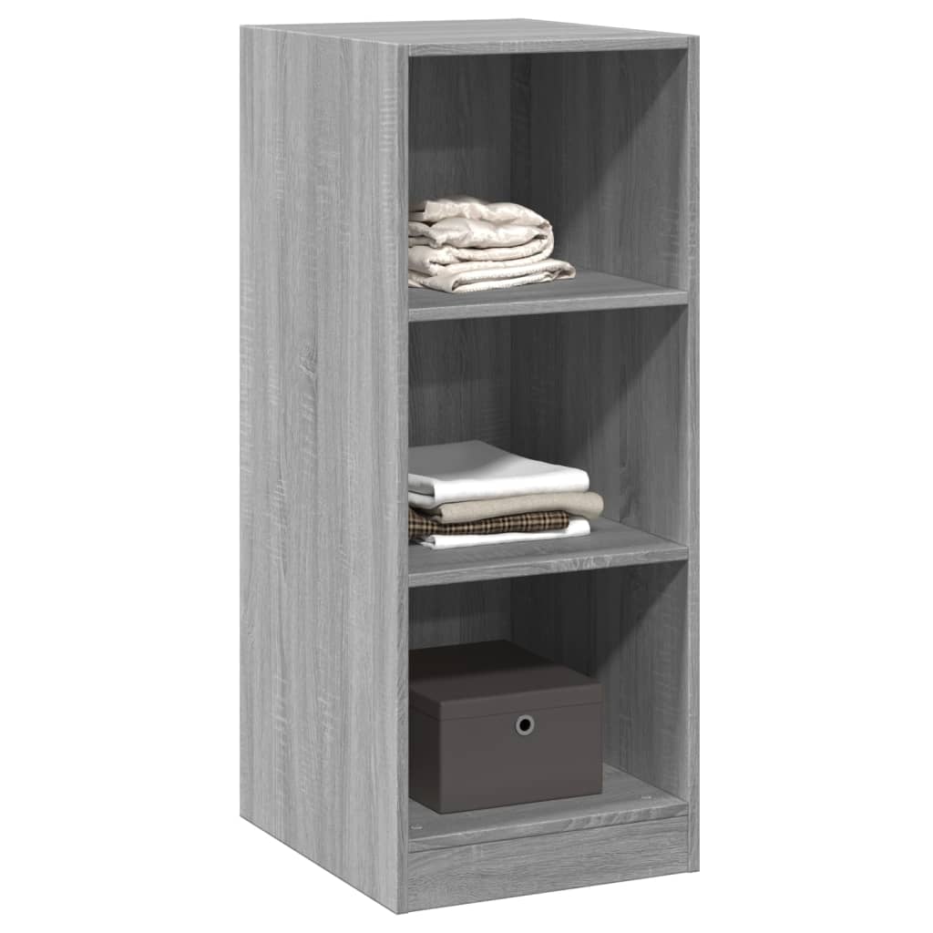 Armadio Grigio Sonoma 48x41x102 cm in Legno Multistrato 840833