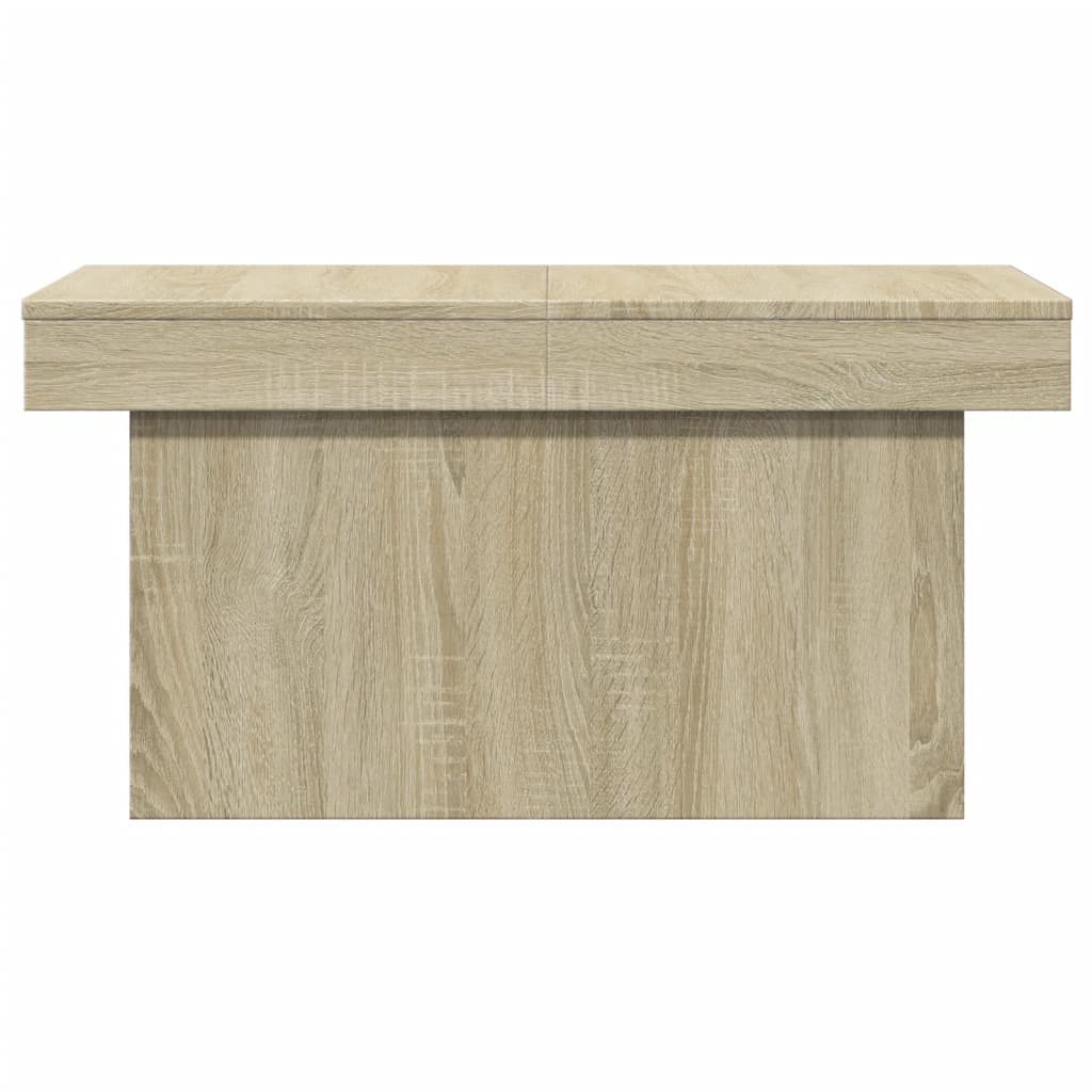 Tavolino da Salotto Rovere Sonoma 80x55x40 cm Legno Multistrato 840865