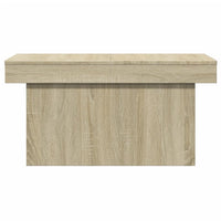 Tavolino da Salotto Rovere Sonoma 80x55x40 cm Legno Multistrato 840865