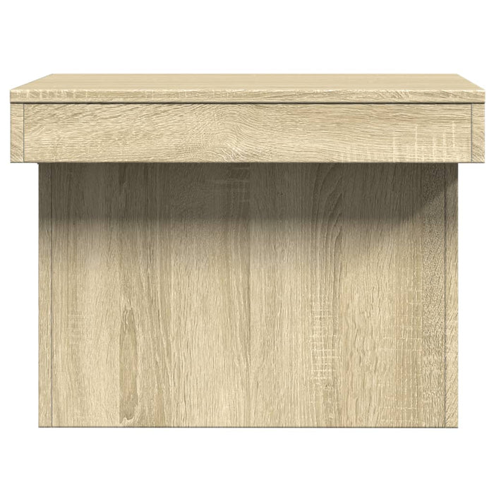 Tavolino da Salotto Rovere Sonoma 80x55x40 cm Legno Multistrato 840865