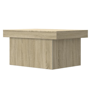 Tavolino da Salotto Rovere Sonoma 80x55x40 cm Legno Multistrato 840865