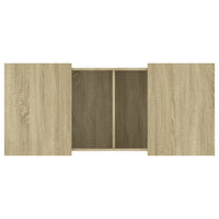 Tavolino da Salotto Rovere Sonoma 80x55x40 cm Legno Multistrato 840865