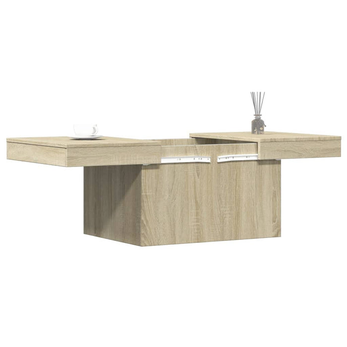 Tavolino da Salotto Rovere Sonoma 100x55x40cm Legno Multistrato